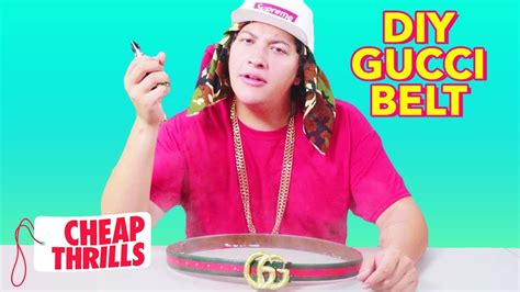 cheap thrills youtube gucci|D.I.Y. Gucci Belt Bag .